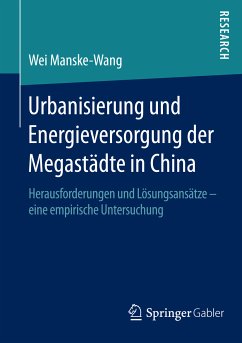 Urbanisierung und Energieversorgung der Megastädte in China (eBook, PDF) - Manske-Wang, Wei