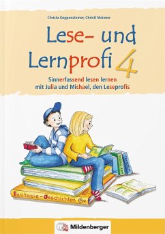 Lese- und Lernprofi 4 - Schülerarbeitsheft - silbierte Ausgabe - Koppensteiner, Christa; Meixner, Christl