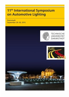 11th International Symposium on Automotive Lighting - ISAL 2015 - Proceedings of the Conference (eBook, PDF) - Khanh, Tran Quoc