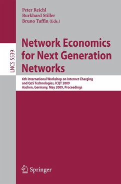 Cover Network Economics for Next Generation Networks (eBook, PDF)