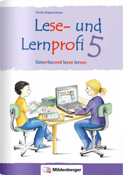 Lese- und Lernprofi 5 - Schülerarbeitsheft - silbierte Ausgabe - Koppensteiner, Christa