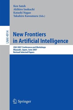 Cover New Frontiers in Artificial Intelligence (eBook, PDF)