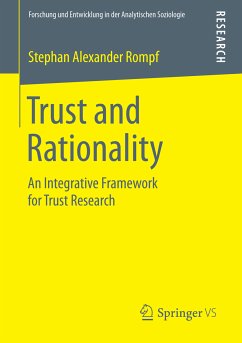 Trust and Rationality (eBook, PDF) - Rompf, Stephan Alexander