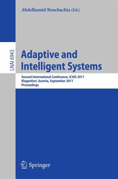 Adaptive and Intelligent Systems (eBook, PDF)