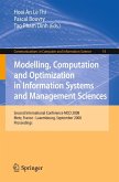 Modelling, Computation and Optimization in Information Systems and Management Sciences (eBook, PDF)