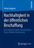 Nachhaltigkeit in der öffentlichen Beschaffung (eBook, PDF)