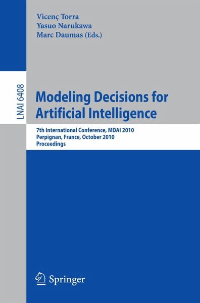 Modeling Decisions for Artificial Intelligence (eBook, PDF) Modeling Decisions for Artificial Intelligence (eBook, PDF)