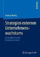 Cover Strategien externen Unternehmenswachstums (eBook, PDF)