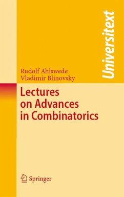 Lectures on Advances in Combinatorics (eBook, PDF) - Ahlswede, Rudolf; Blinovsky, Vladimir