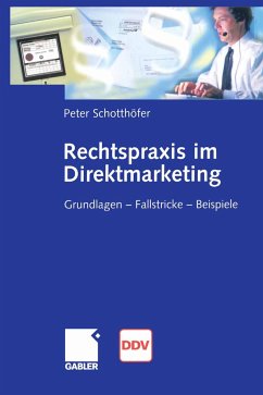 Rechtspraxis im Direktmarketing (eBook, PDF) - Schotthöfer, Peter