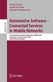 Automotive Software-Connected Services in Mobile Networks (eBook, PDF)