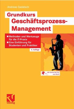 Grundkurs Geschäftsprozess-Management (eBook, PDF) - Gadatsch, Andreas