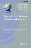 Open Source Software: Quality Verification (eBook, PDF)