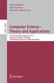 Computer Science -- Theory and Applications (eBook, PDF)
