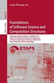 Foundations of Software Science and Computation Structures (eBook, PDF)
