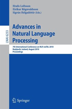Cover Advances in Natural Language Processing (eBook, PDF)