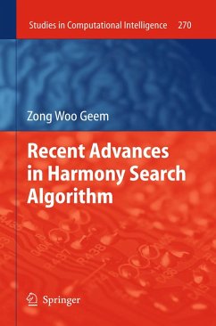 Cover Recent Advances in Harmony Search Algorithm (eBook, PDF)