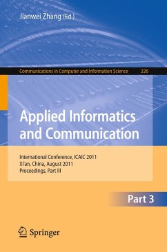 Applied Informatics and Communication, Part III (eBook, PDF)