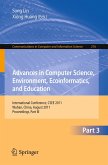 Advances in Computer Science, Environment, Ecoinformatics, and Education, Part III (eBook, PDF)