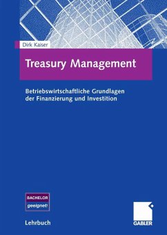 Treasury Management (eBook, PDF) - Kaiser, Dirk