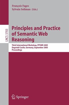 Principles and Practice of Semantic Web Reasoning (eBook, PDF)