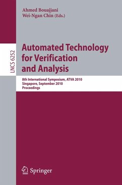Cover Automated Technology for Verification and Analysis (eBook, PDF)