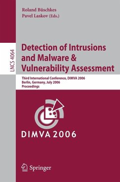 Detection of Intrusions and Malware, and Vulnerability Assessment (eBook, PDF)