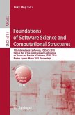 Foundations of Software Science and Computational Structures (eBook, PDF)