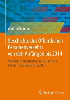Cover Geschichte des Öffentlichen Personenverkehrs von den Anfängen bis 2014 (eBook, PDF)