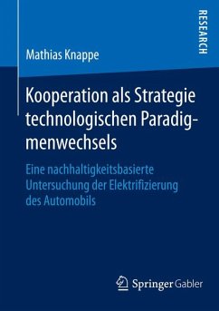 Kooperation als Strategie technologischen Paradigmenwechsels (eBook, PDF) - Knappe, Mathias