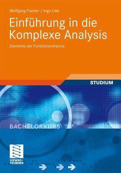 Einführung in die Komplexe Analysis (eBook, PDF) - Fischer, Wolfgang; Lieb, Ingo