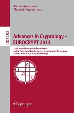 Cover Advances in Cryptology - EUROCRYPT 2013 (eBook, PDF)