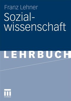 Sozialwissenschaft (eBook, PDF) - Lehner, Franz