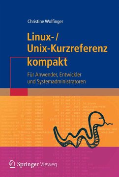 Linux-Unix-Kurzreferenz (eBook, PDF) - Wolfinger, Christine