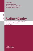Auditory Display (eBook, PDF)