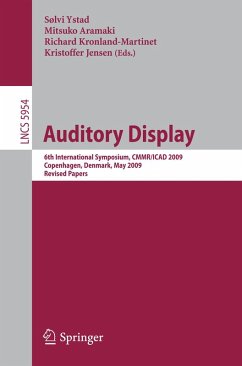 Auditory Display (eBook, PDF)
