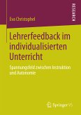 Lehrerfeedback im individualisierten Unterricht (eBook, PDF)