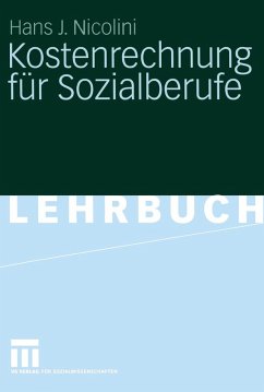 Kostenrechnung für Sozialberufe (eBook, PDF) - Nicolini, Hans J.