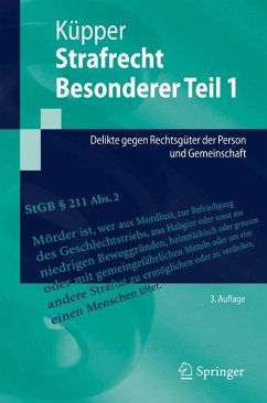 Cover Strafrecht, Besonderer Teil 1 (eBook, PDF)
