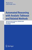 Automated Reasoning with Analytic Tableaux and Related Methods (eBook, PDF)