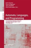 Automata, Languages, and Programming (eBook, PDF)