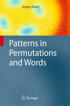 Patterns in Permutations and Words (eBook, PDF) - Kitaev, Sergey