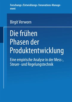 Die frühen Phasen der Produktentwicklung (eBook, PDF) - Verworn, Birgit