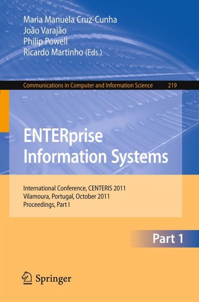 ENTERprise Information Systems (eBook, PDF) ENTERprise Information Systems (eBook, PDF)