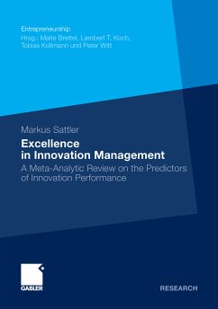 Excellence in Innovation Management (eBook, PDF) - Sattler, Markus