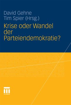 Krise oder Wandel der Parteiendemokratie? (eBook, PDF)