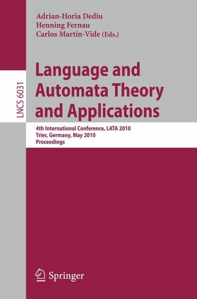 Language and Automata Theory and Applications (eBook, PDF)