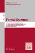 Formal Grammar (eBook, PDF) - Bild 1