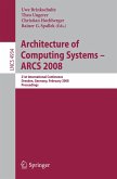 Architecture of Computing Systems - ARCS 2008 (eBook, PDF)