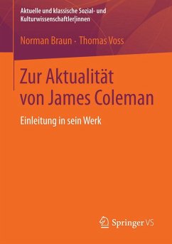Zur Aktualität von James Coleman (eBook, PDF) - Braun, Norman; Voss, Thomas